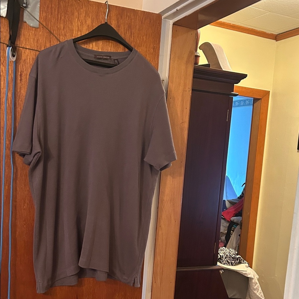 Joseph Abboud Charcoal Short Sleeve Tee